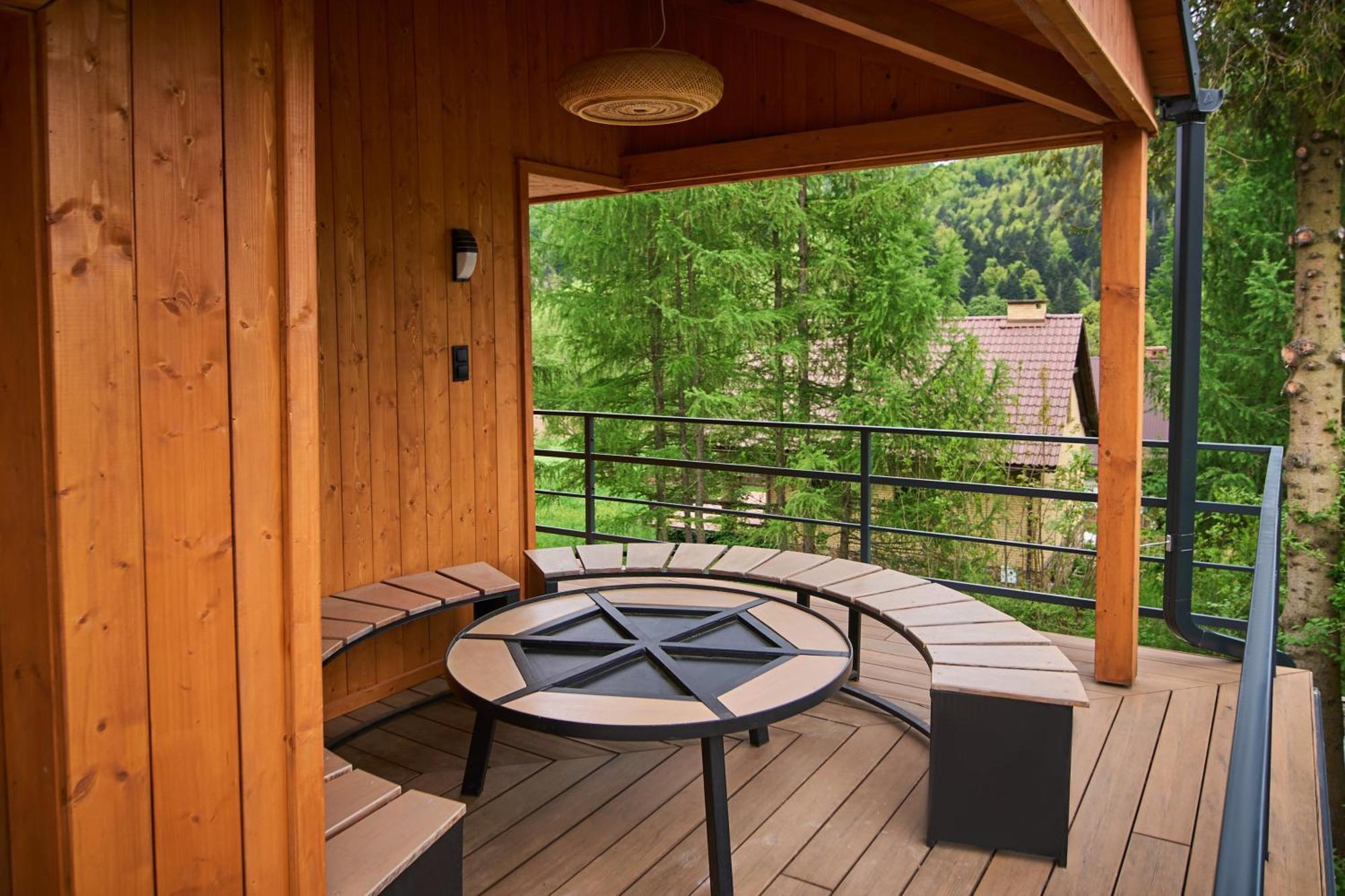 Tylko Tu Bieszczady, Balia, Sauna Baligrod Exterior photo