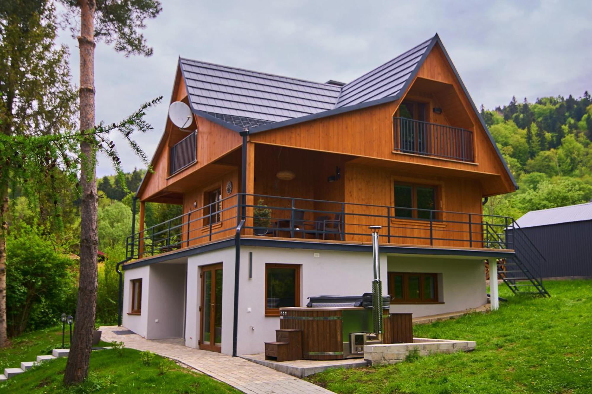 Tylko Tu Bieszczady, Balia, Sauna Baligrod Exterior photo